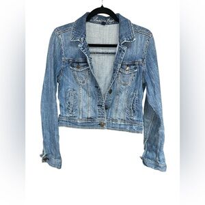American Eagle Outfitters Blue Denim Jacket